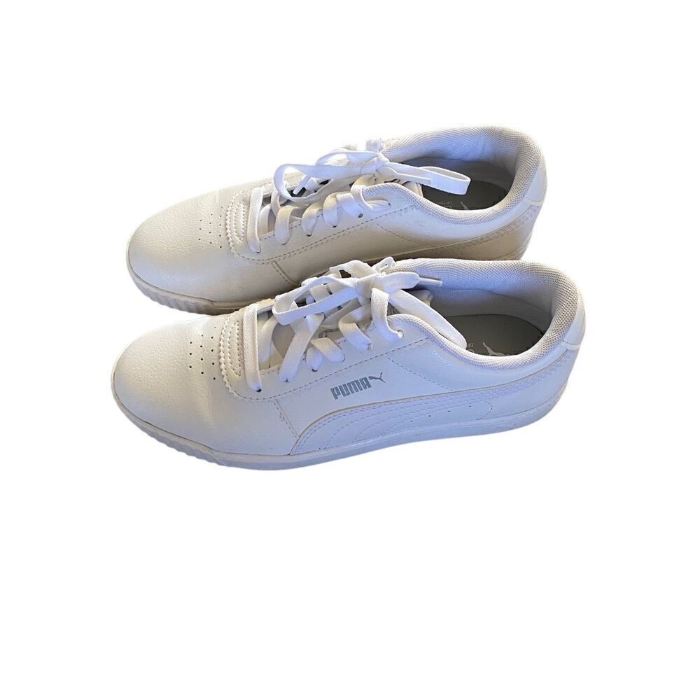 PUMA Carina Slim SL Puma White/Puma White size 8 Womans
